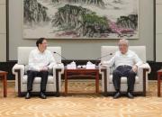 國家電網(wǎng)有限公司董事長辛保安與遼寧省委書記張國清、省長李樂成會(huì)談